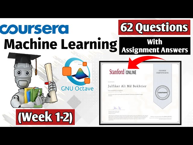 How to Get the Correct Coursera Quiz Answers for Machine Learning