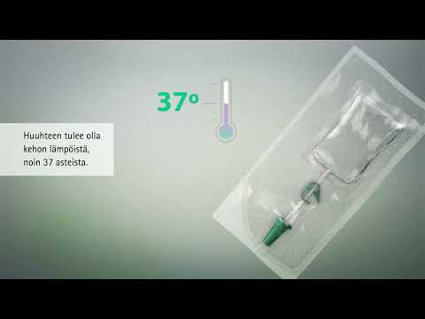 Uro-Tainer® Suby G ja/tai Solutio R käyttöohje: ratkaisu tukkeutuville katetreille (Finnish)