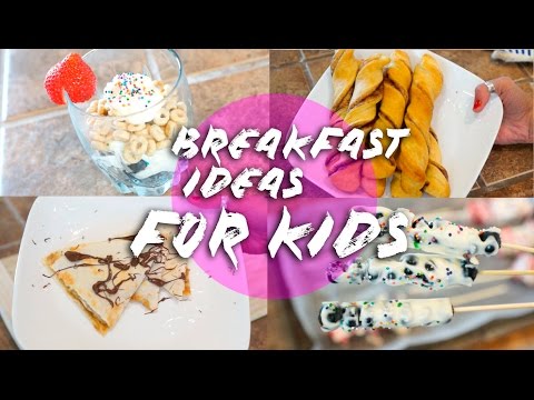 Breakfast Ideas for Kids! - MOMMY MONDAY - UCwrr3IkHMeDIAj7zjq17qoA