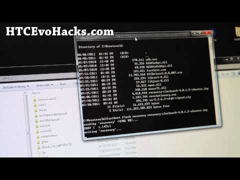 How to Install ClockworkMod Recovery Manually on HTC Evo 3D! - UCRAxVOVt3sasdcxW343eg_A