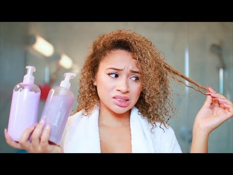 I Tried A Custom Curly Hair Routine... - UCT5yFEDO-zY1D1vrPyglmsg