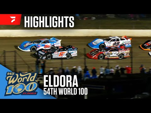 54th Annual World 100 at Eldora Speedway 9/7/24 | Highlights - dirt track racing video image