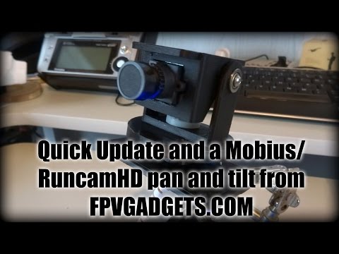 Mobius / RuncamHD 360º pan and tilt mount from fpvgadgets.com - UCcCHW737DFO1_xrO_qAaNbQ