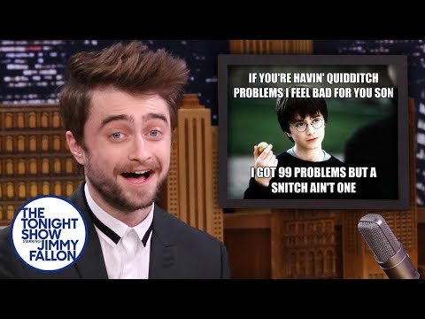 Daniel Radcliffe Reacts to Harry Potter Memes - UC8-Th83bH_thdKZDJCrn88g