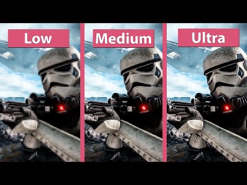 Star Wars Battlefront – PC Low vs. Medium vs. Ultra Graphics Comparison - UCy1-UfHBaFlQHDLNU9lYiyQ