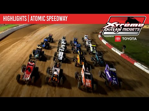 World of Outlaws NOS Energy Drink Sprint Cars | Atomic Speedway | May 24, 2024 | HIGHLIGHTS - dirt track racing video image