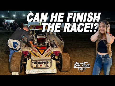 Who Needs All 8 Cylinders To Race Anyways!? Battling At Bridgeport Speedway!! - dirt track racing video image