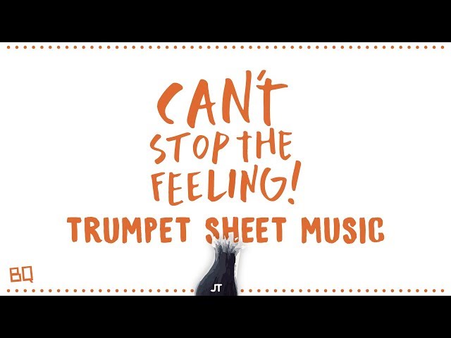 Can’t Stop the Feeling! Uptown Funk Trumpet Sheet Music