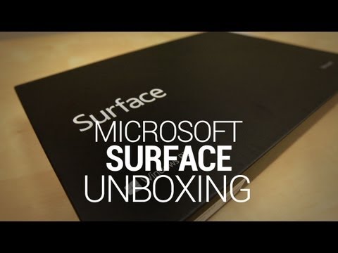 Microsoft Surface Unboxing - UCR0AnNR7sViH3TWMJl5jyxw