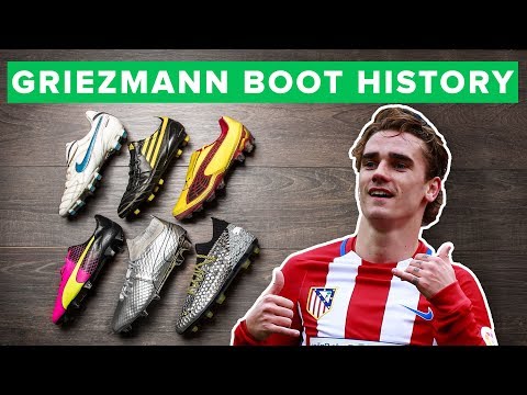 GRIEZMANN BOOT HISTORY 2009-2017 | all Antoine Griezmann football boots - UC5SQGzkWyQSW_fe-URgq7xw