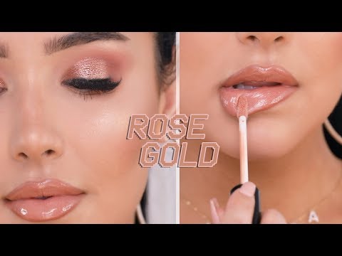 ROSE GOLD FANTASY SPRING MAKEUP TUTORIAL | AMANDA ENSING - UCEZtkE45zjun9zROKtcqOcQ