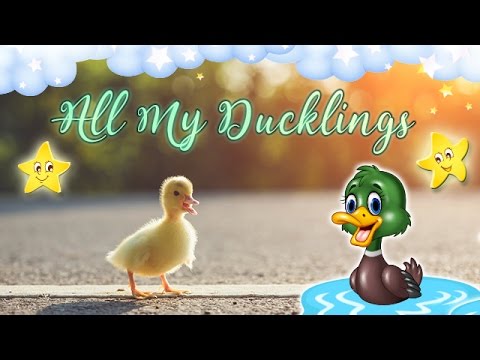 All My Ducklings ♥ Soothing Baby Lullaby To Put Your Kids To A Sound Sleep