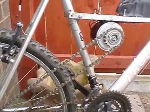 DIY cheap electric bike using cordless - drill battery - UCu8-B3IZia7BnjfWic46R_g