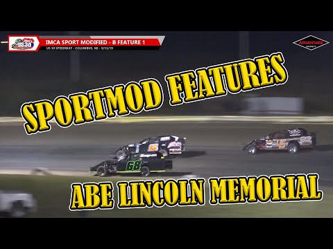 Abe Lincoln Memorial | SportMod Features | US 30 Speedway | 9-13-2019 - dirt track racing video image