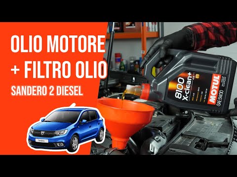 Come Sostituire L Olio Motore E Il Filtro Su Dacia Sandero Dacia