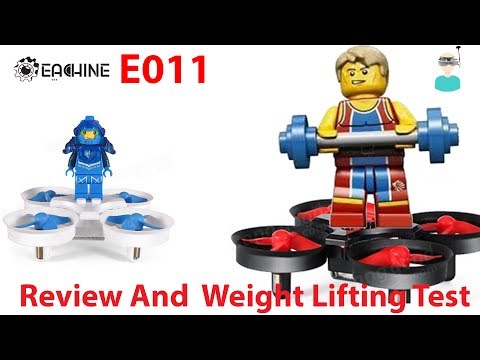 Eachine E011 Mini QuadCopter Overview And Weight Lifting Test - UCOs-AacDIQvk6oxTfv2LtGA