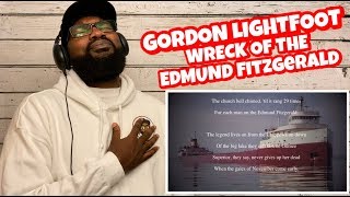 Gordon Lightfoot - The Wreck Of The Edmund Fitzgerald | REACTION
