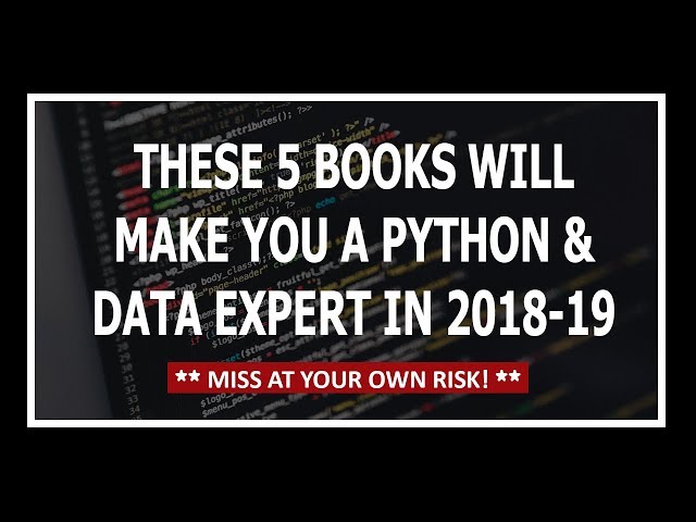 5 Books on Machine Learning with Python