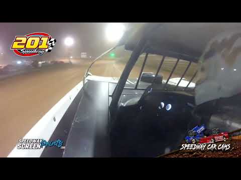 #17 Zach Dohm - Super Late Model - 201 Speedway 8-2-25 - In-Car Camera - dirt track racing video image