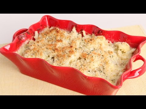 Homemade Cauliflower Gratin Recipe - Laura Vitale - Laura in the Kitchen Episode 984 - UCNbngWUqL2eqRw12yAwcICg