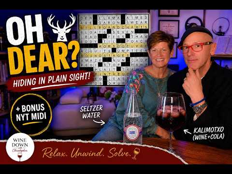 NYT Monday Crossword Solve #1422 | OH DEAR? 🦌 + Bonus NYT Midi