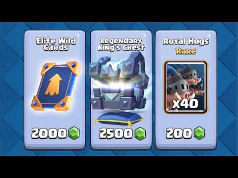 The BEST way to spend gems in Clash Royale