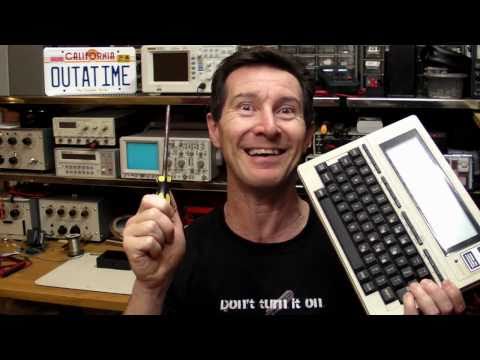 EEVblog #116 - Retro Notebook Teardown - Tandy TRS-80 Model 100 - UC2DjFE7Xf11URZqWBigcVOQ