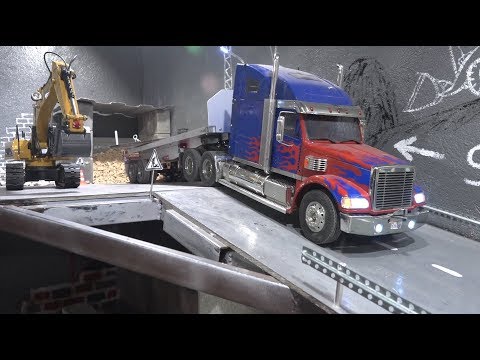 RC грузовики и спецтехника ... Строительный процесс на RC truck Tamiya Knight Hauler и Huina 1580 - UCX2-frpuBe3e99K7lDQxT7Q