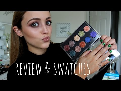 NEW Makeup Geek FOILED Eyeshadows! Review & Swatches! - UC8v4vz_n2rys6Yxpj8LuOBA