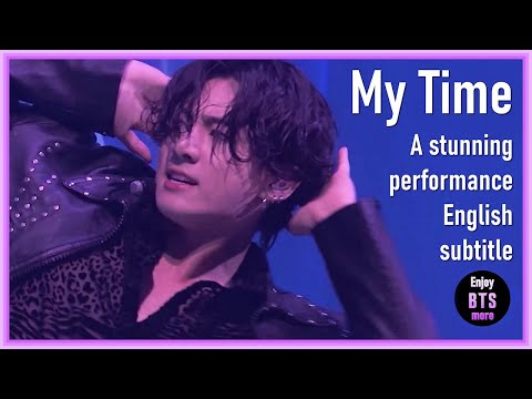 Jungkook (BTS) - "시차" My Time from Map of the Soul ON:E concert 2020 (stage mix) [ENG SUB] [Full HD]