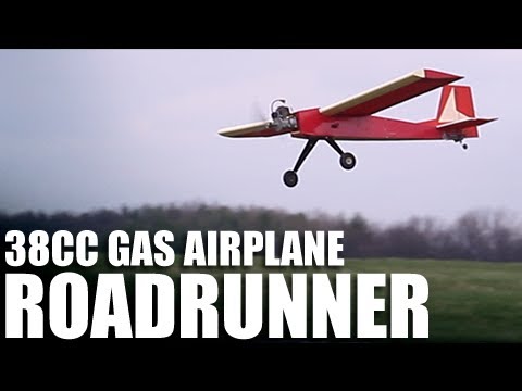 Flite Test - The Roadrunner - 38cc Gas Airplane - UC9zTuyWffK9ckEz1216noAw