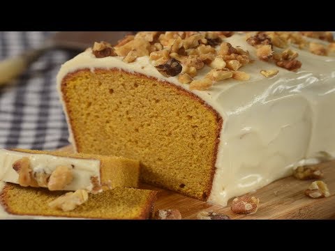 Pumpkin Pound Cake Recipe Demonstration - Joyofbaking.com - UCFjd060Z3nTHv0UyO8M43mQ