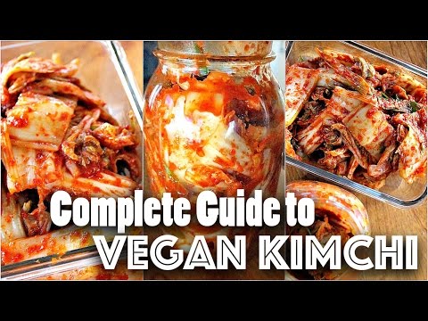KIMCHI RECIPE (Vegan) - Easy Step-by-Step Guide - UCEjkioV3LO_OIUaSWRxFZ3A