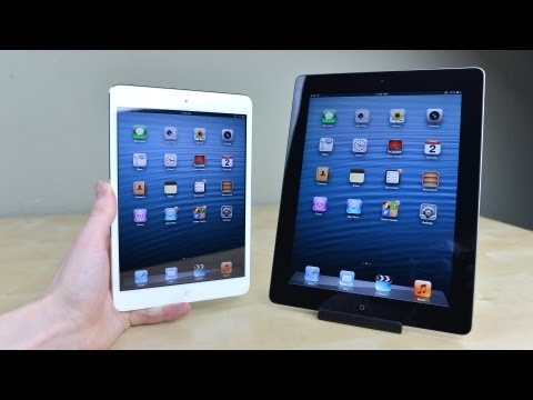 iPad mini vs iPad 4 Speed Test! - UCXGgrKt94gR6lmN4aN3mYTg