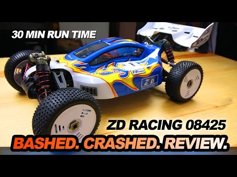 ZD Racing 08425 1:8th Scale Car - BASHED CRASHED REVIEW - UCwojJxGQ0SNeVV09mKlnonA