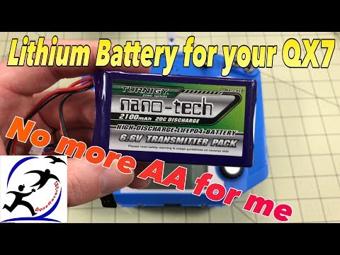 Battery options for the FrSky Taranis Q X7 | Does your Taranis need a battery upgrade? - UCzuKp01-3GrlkohHo664aoA