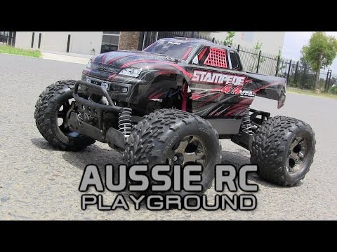 RC SPEED WEEK #3 - Stampede 4x4 VXL Speed Test Geared Up - UCOfR0NE5V7IHhMABstt11kA