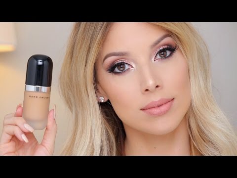 MARC JACOBS Remarcable foundation | REVIEW, SWATCHES, DEMO | LustreLux - UCC0EqtXQ9at6ON_-ZYJaImA