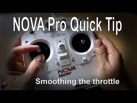 Quanum Nova Pro Quick Tips - Making the radio thottle 'smooth' - UCp1vASX-fg959vRc1xowqpw