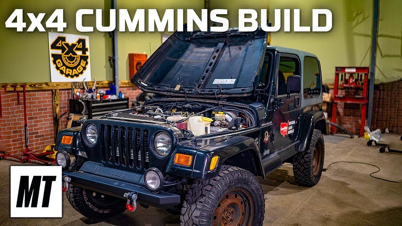 4×4 Garage: Turning a Cummins Powered Jeep TJ into an LJ | MotorTrend