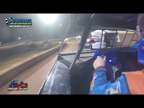 #21 Dusty Branscum - Heat &amp; Feature - Modified - Thunder Mountain Speedway - dirt track racing video image