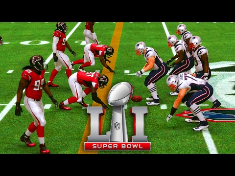 PATRIOTS or FALCONS?! - NFL Super Bowl LI (Madden 17 Prediction Simulation) - UC36MGPfPwOWafAXauiV4LdA