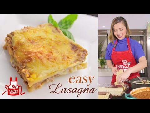 How to Cook an Easy and Budget-Friendly Lasagna (EASY LASAGNA)