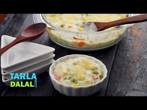 Baked Vegetable Au Gratin by Tarla Dalal - UCYRRwNWXxCKFaVjFuXo1I8Q