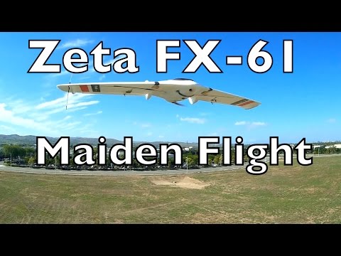 Zeta FX-61 Project Part 2 of 4 Maiden LOS Flight - UCTa02ZJeR5PwNZK5Ls3EQGQ