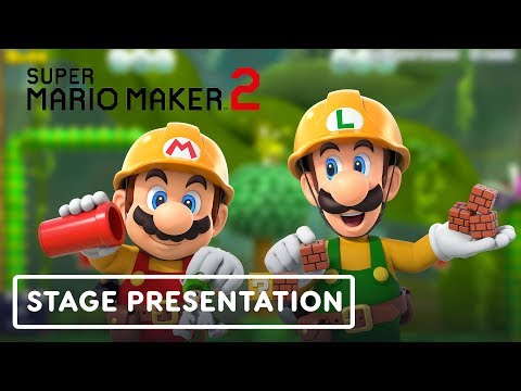 Super Mario Maker 2 Nintendo Treehouse Presentation (Pt. 2) - E3 2019 - UCKy1dAqELo0zrOtPkf0eTMw