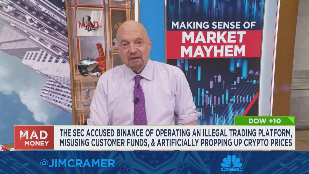 I wish someone would tell people messing in crypto it’s possible to lose everything, says Jim Cramer