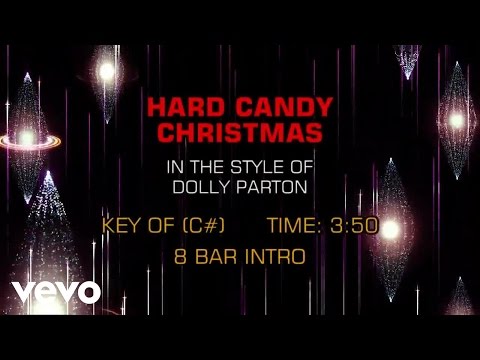 Dolly Parton - Hard Candy Christmas (Karaoke) - UCQHthJbbEt6osR39NsST13g