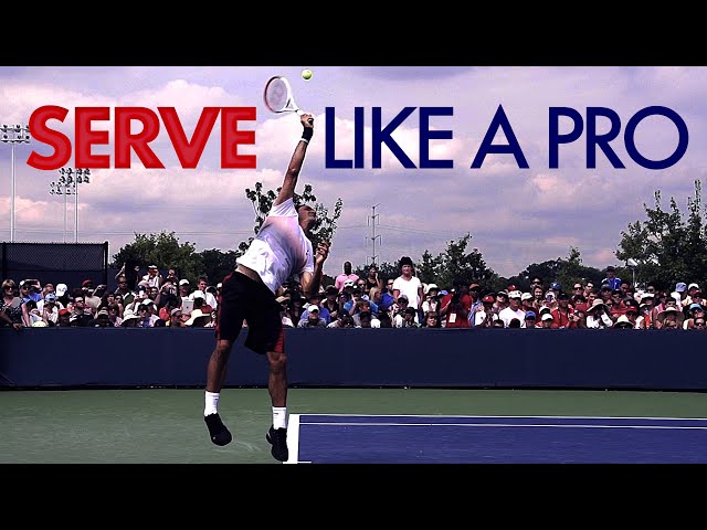 How to Serve a Tennis Ball Like a Pro