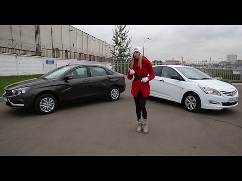Лада Веста против Хендэ Солярис. Что бы выбрал ты? Лиса Рулит. - UCwd0QUcZSa5iGjt-v8z5w2g
